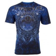Xtreme Couture AFFLICTION Men T-Shirt HONORABLE Wings Tattoo